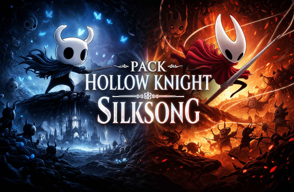 Pack  - Hollow Knight  , Hollow Knight Silksong